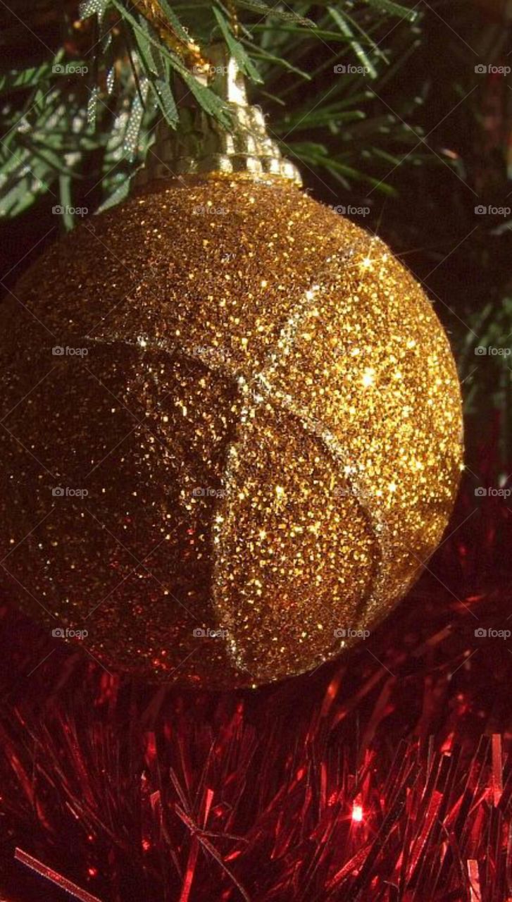 Christmas tree bubble