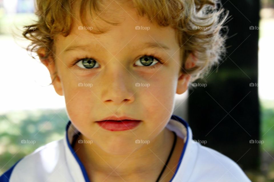 Portrait of my nephew 