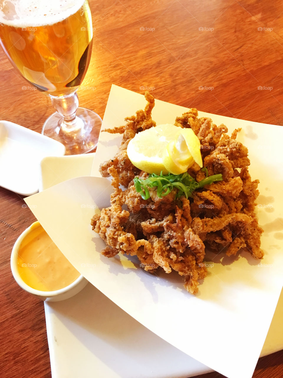 Fried calamari