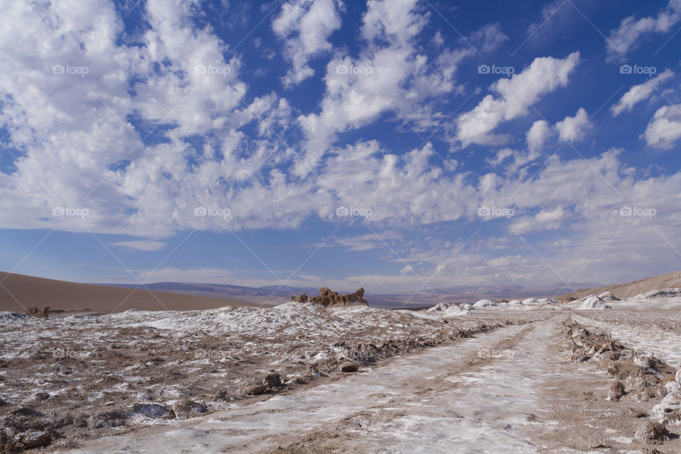 Atacama Desert in Chile.