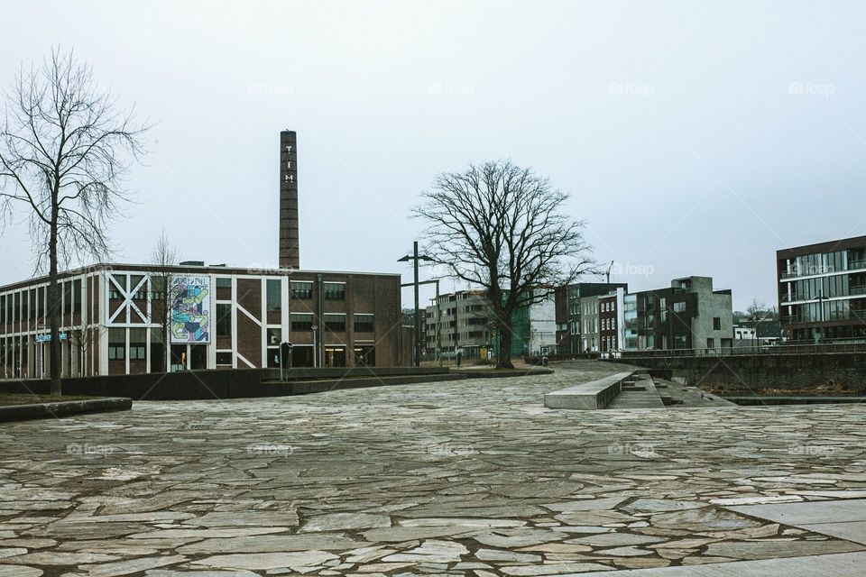 City view of a city in the Netherlands