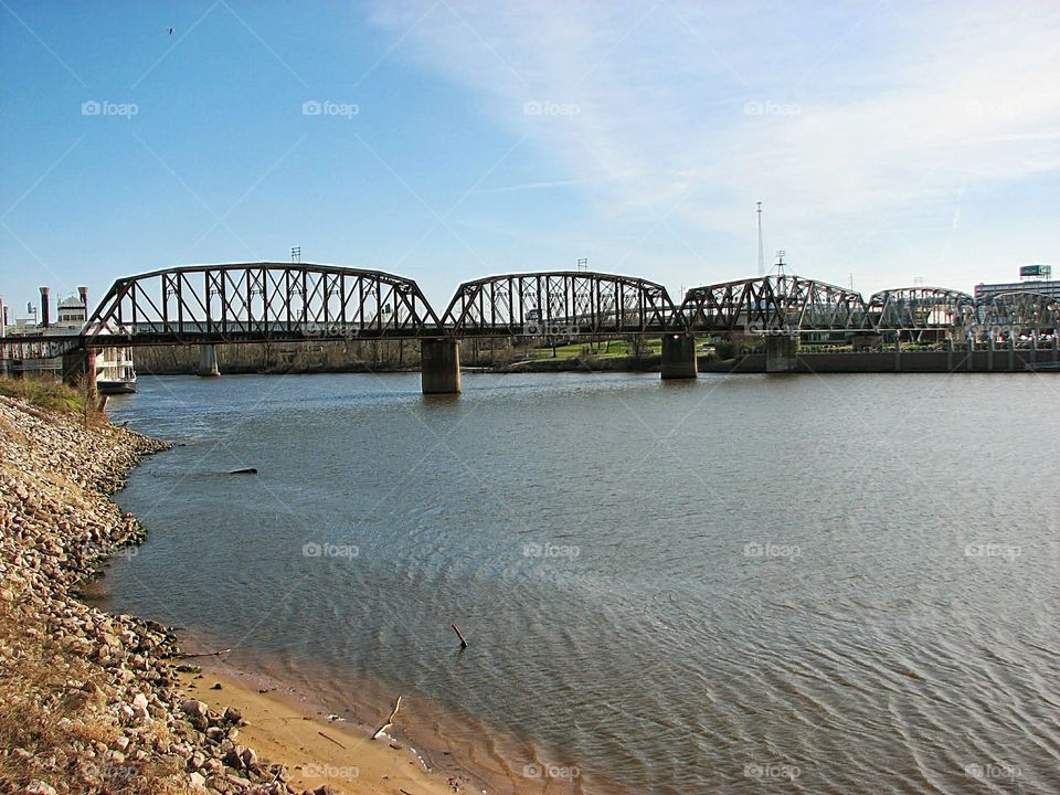 Train Way. Love old train bridges. This one was in Louisiana.