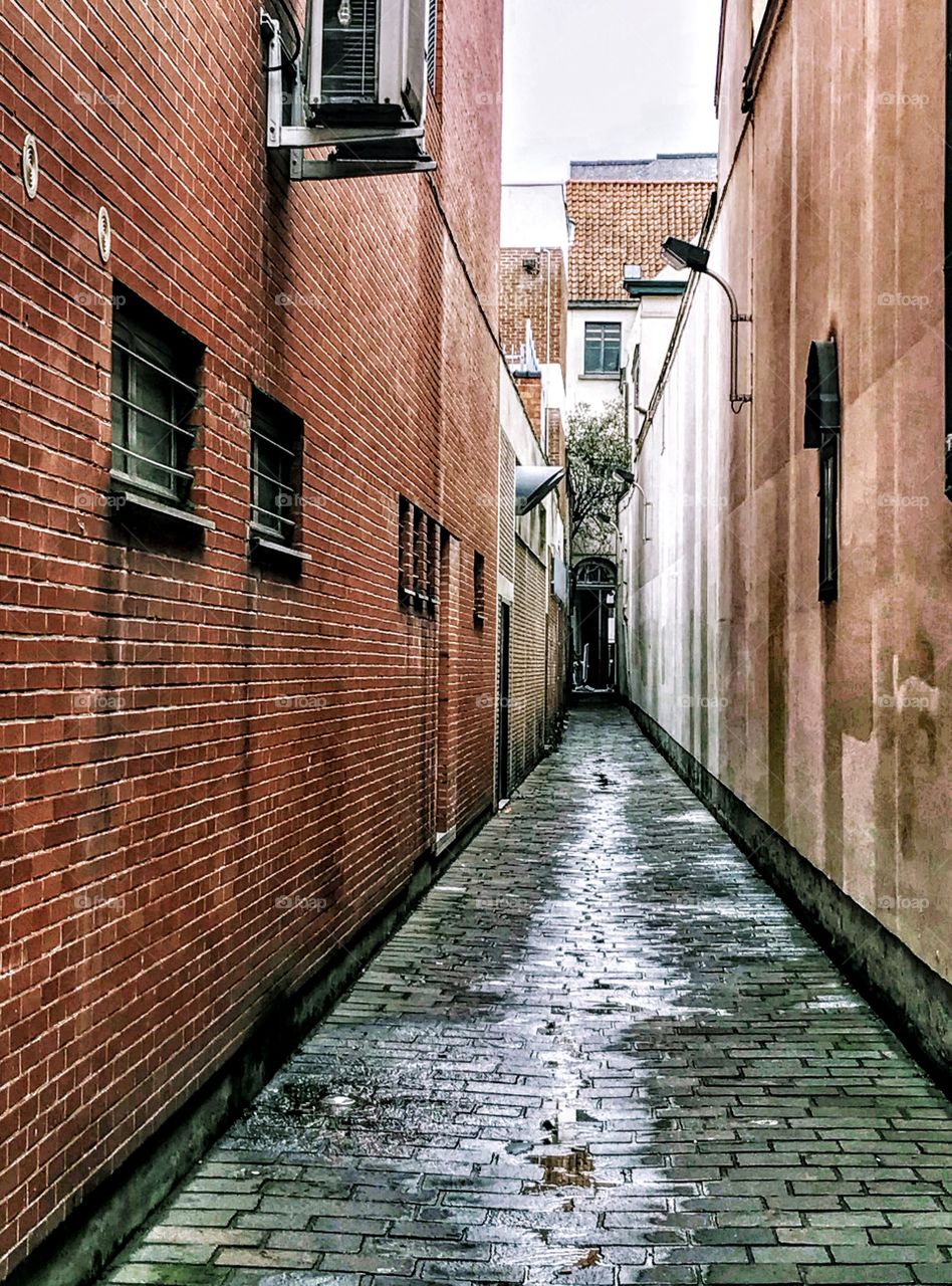 Alley after the rain