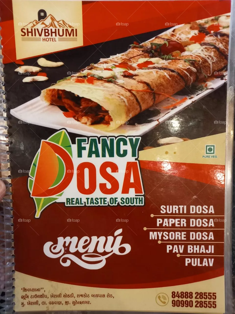 South Indian Menu