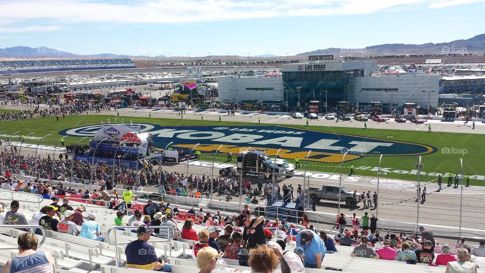 Las Vegas NASCAR Race at the Speedway