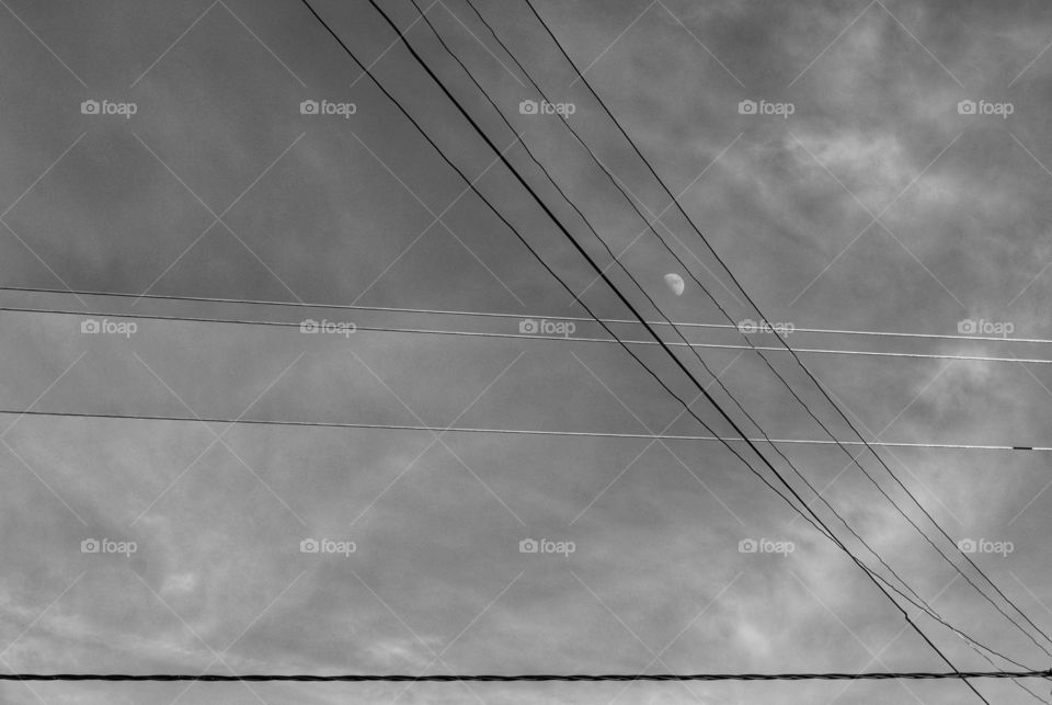 Construction, Sky, Wire, High, Steel