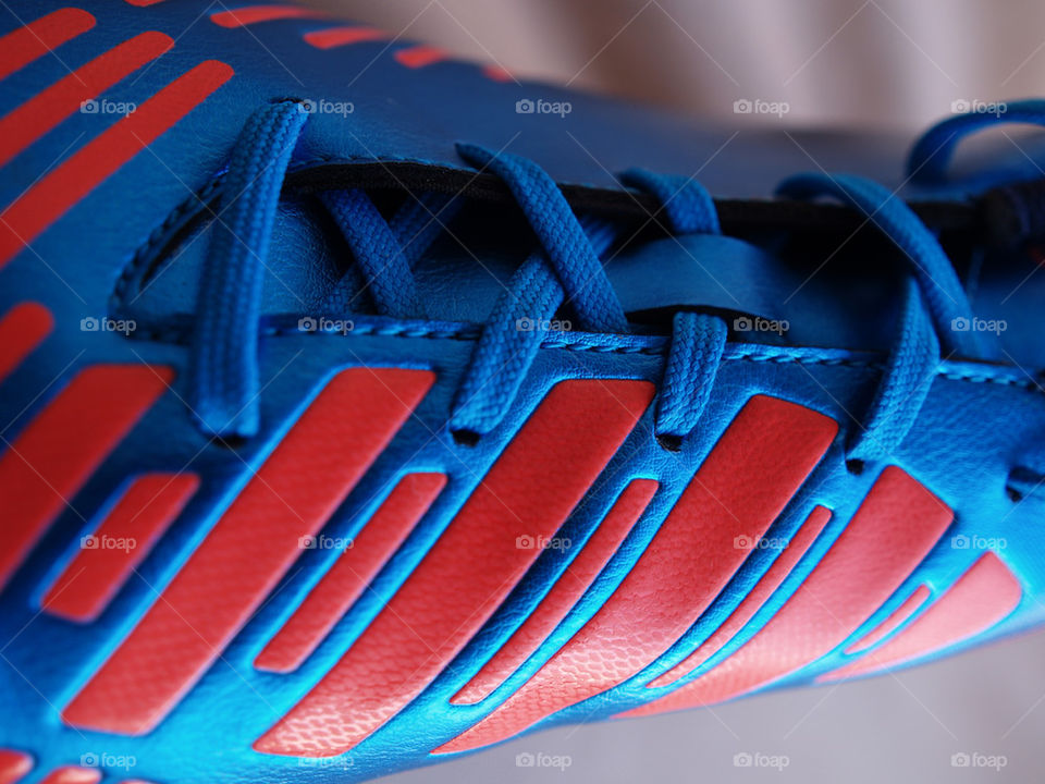 blue red shoe adidas by a.bilbaisi
