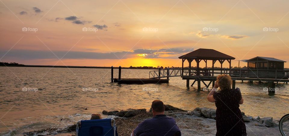 Sunset Tybee Island