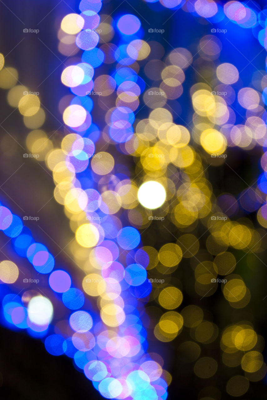 Beautiful colorful lights bokeh background.