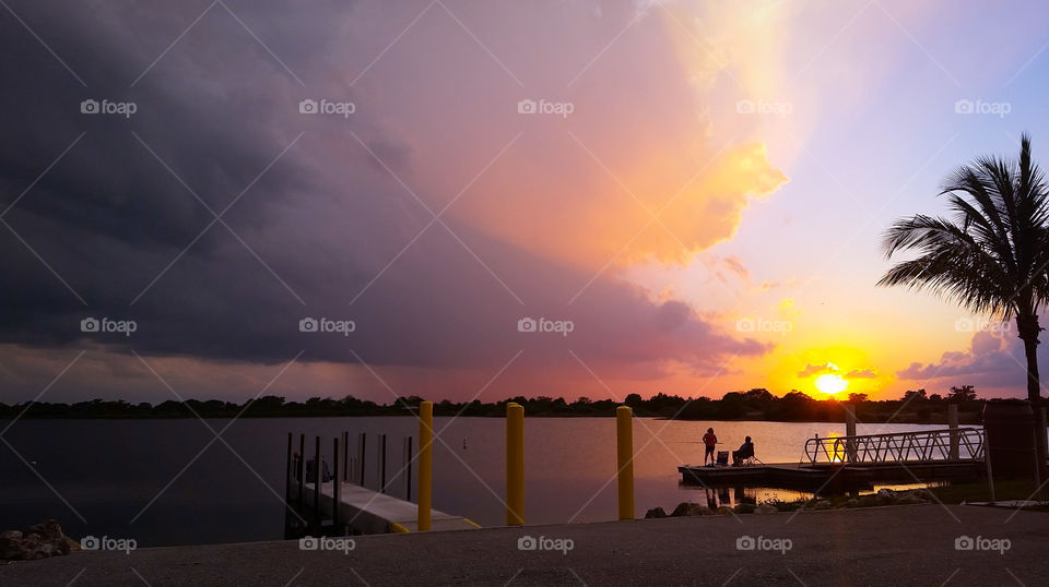 Sunset, Water, Dawn, Beach, Sun