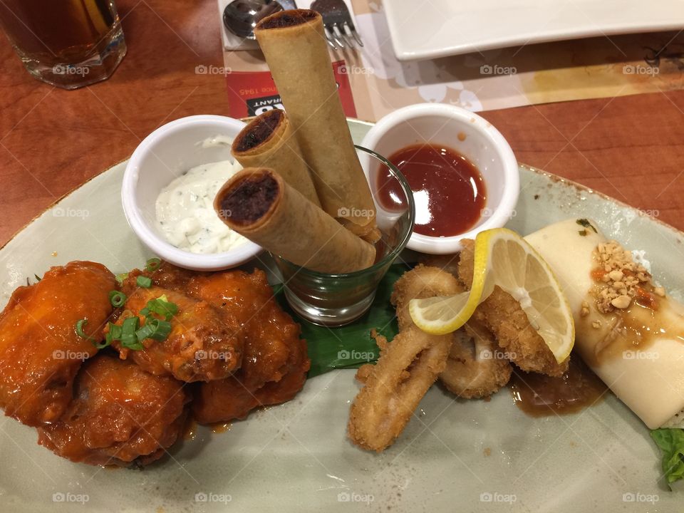 Early dinner with the family