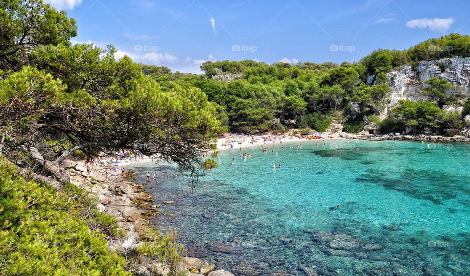 menorca Balearic island in Spain