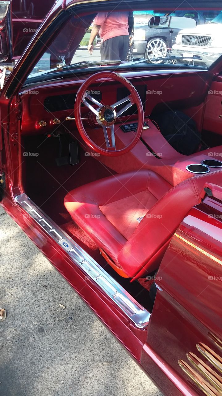 red on red interior