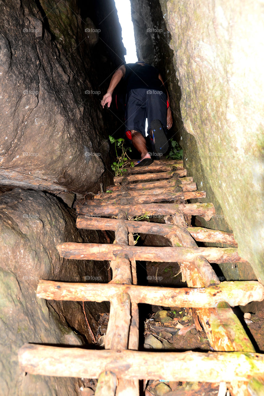 Cliff Tourism

Visitors when crossing the stairs to climb Mount Purba, Wonosari, Gunung Kidul, Yogjakarta