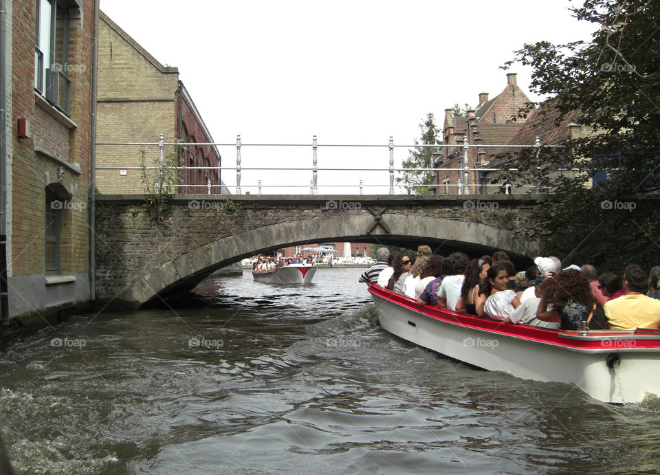 Bruges - boat ride
