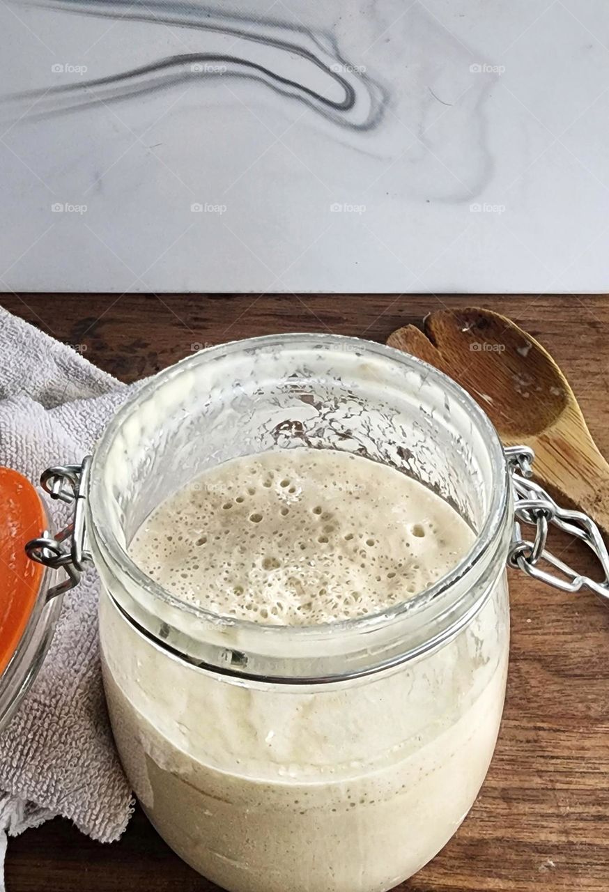 Sourdough starter.