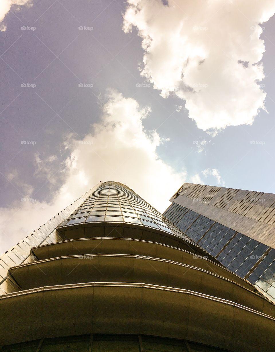 Architecture, City, No Person, Glass Items, Sky