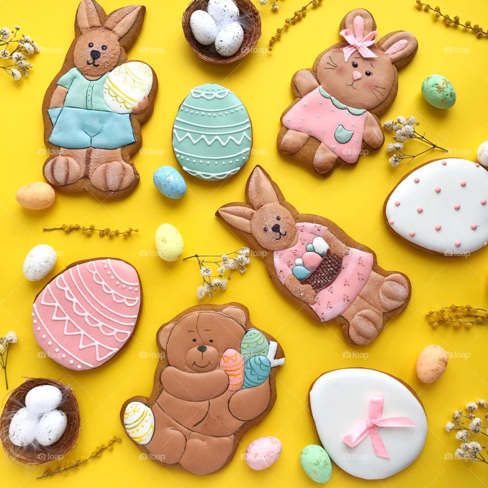 Happy Easter cookies