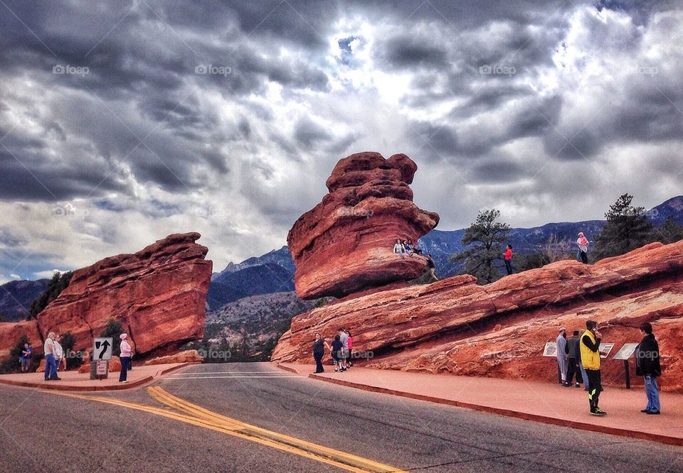 Balanced Rock formation