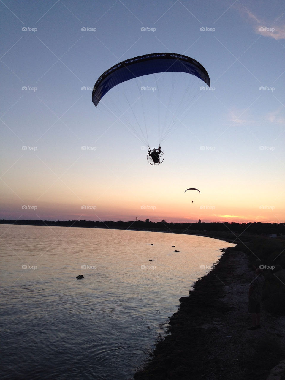 sweden sunset flying evening by shec