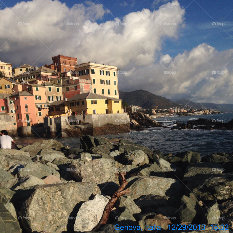 Boccadasse Genova Liguria Italia