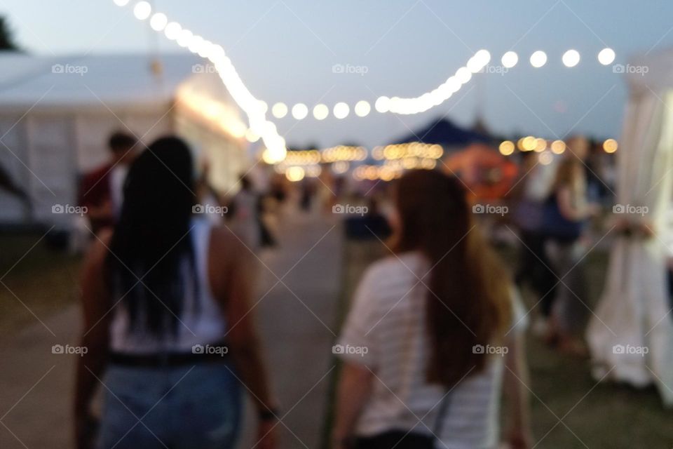 Summer food festival in Regents Park London