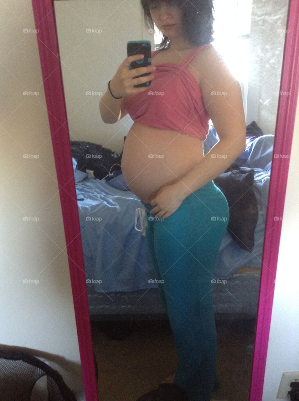 Trying to stay fit while pregnant!