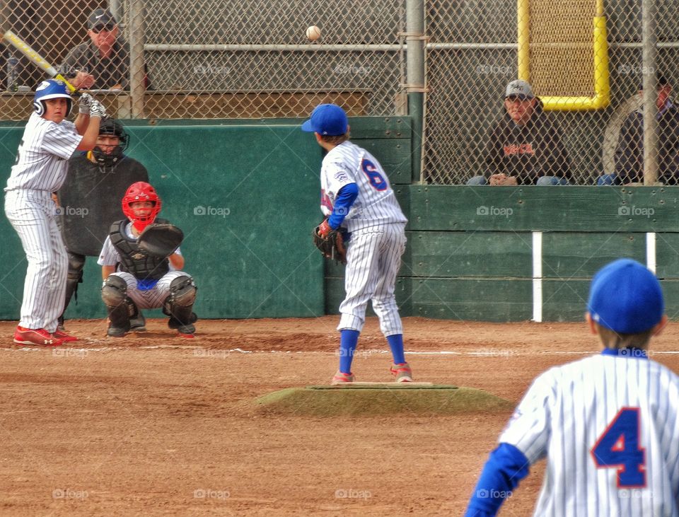 Little League Baseball Game