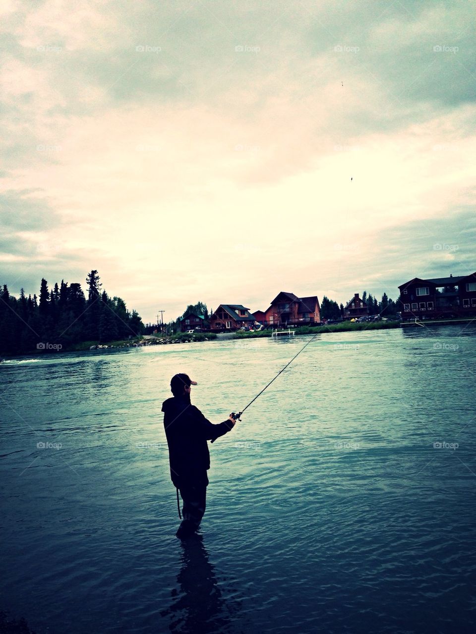 Fishing on the Kenai