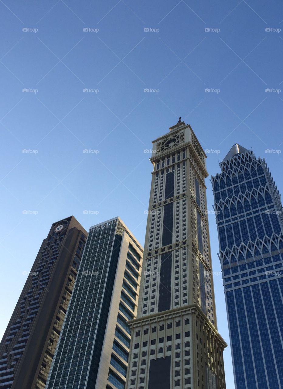 Dubai skyscrapers 