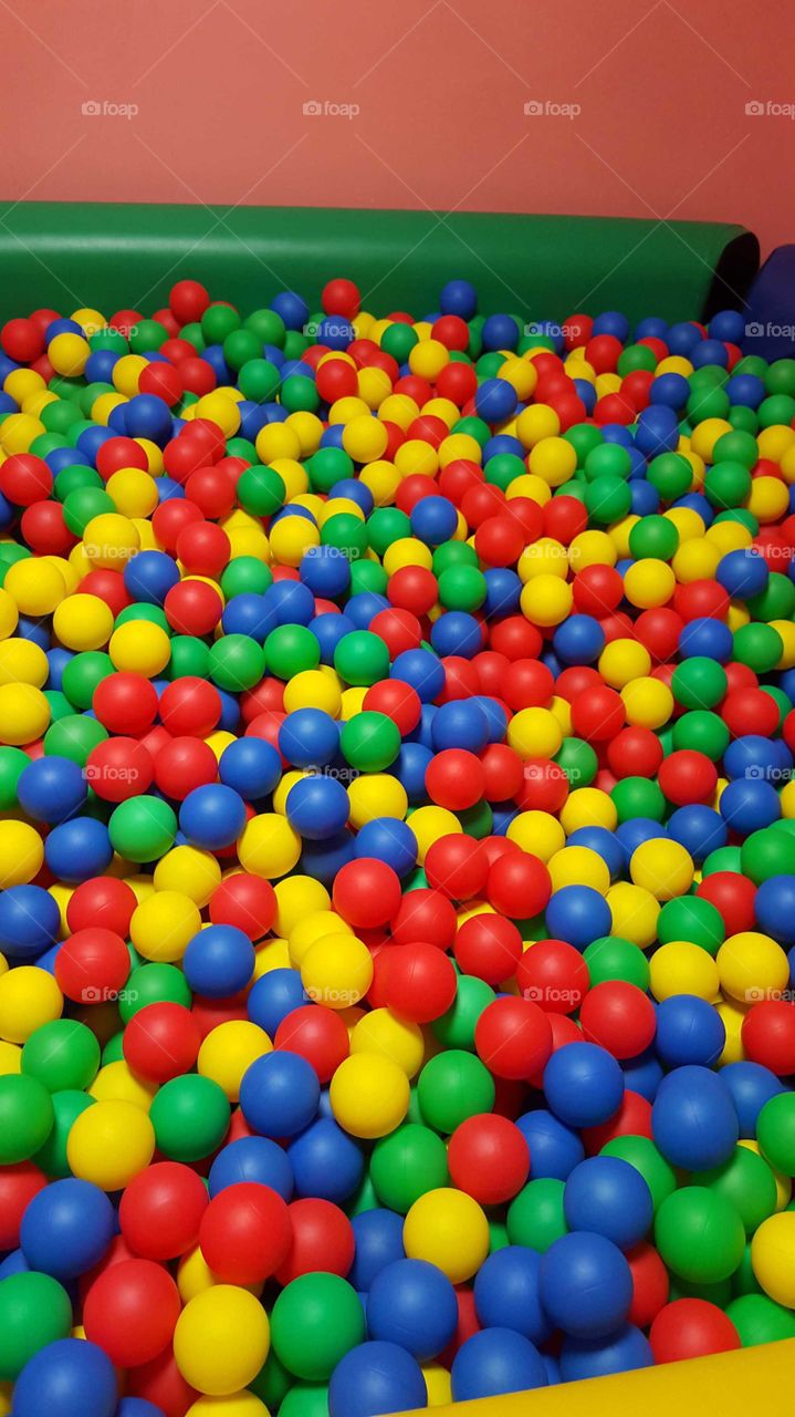 Colorful balls