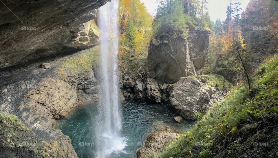 Berglisüber Wasserfall 
