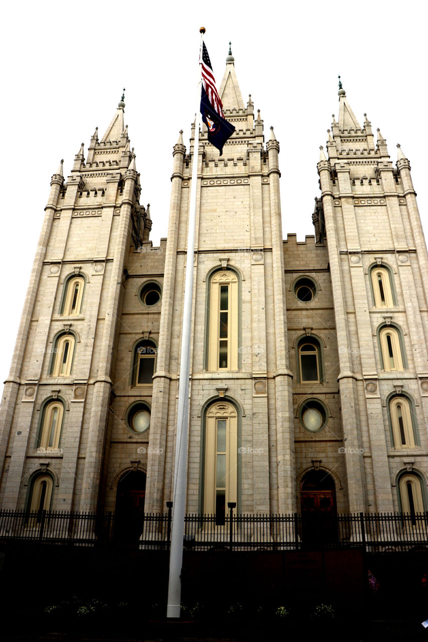 The LDS Salt Lake Temple