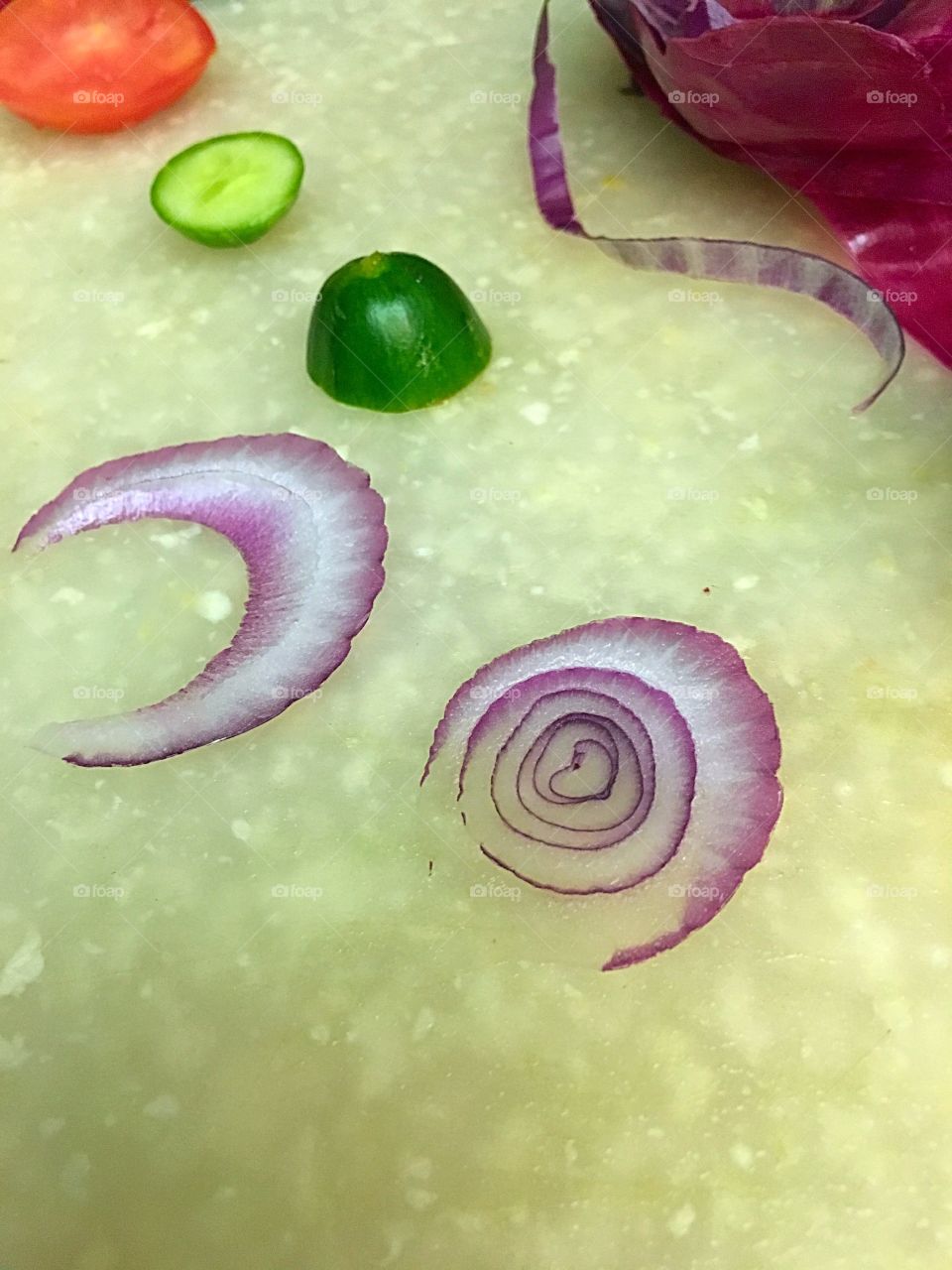 Heart in an onion