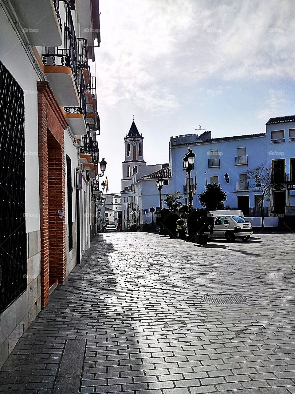 Alozaina, pueblo blanco, Andalucia