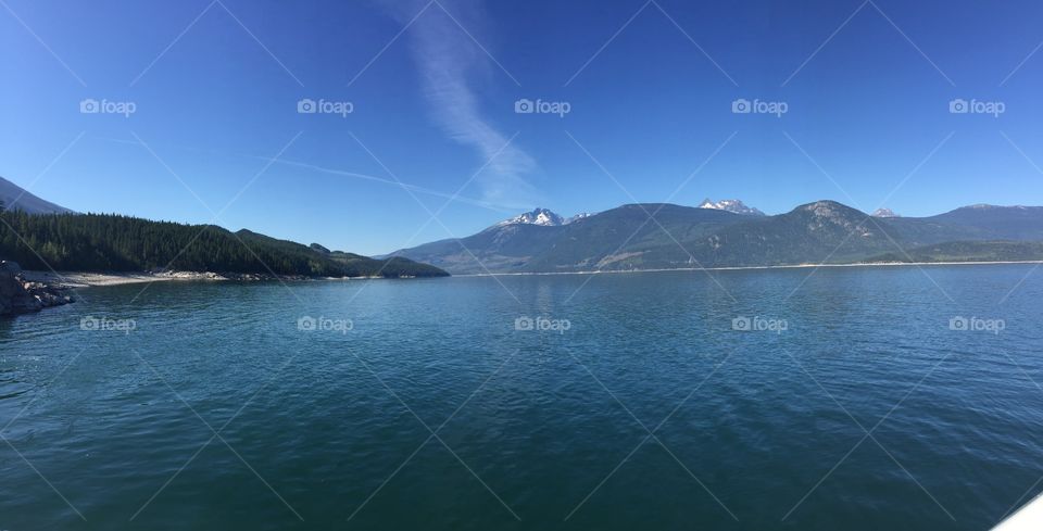 Water, Landscape, Mountain, Travel, Lake