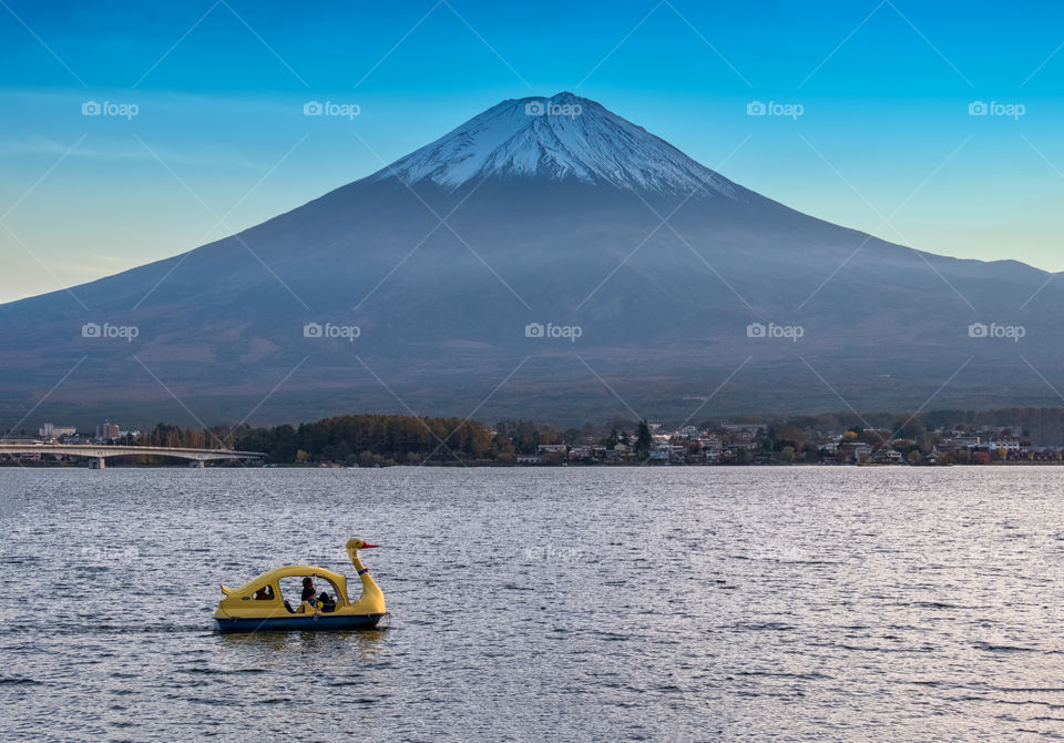 Nice view of Fuji mountain