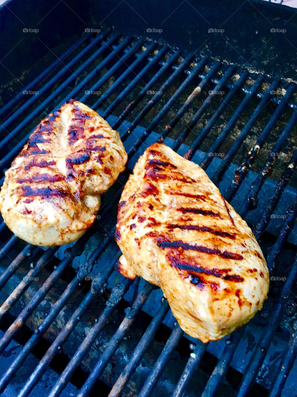 Grilled chicken. 