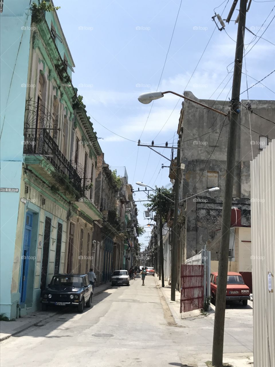 Alleyway In Cuba 