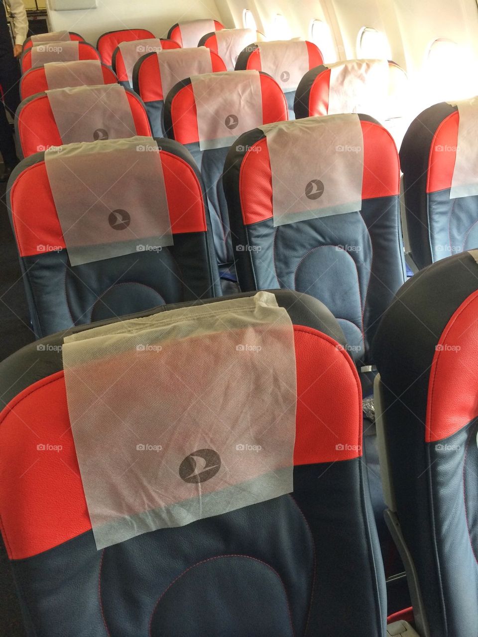 Chairs of the aircraft