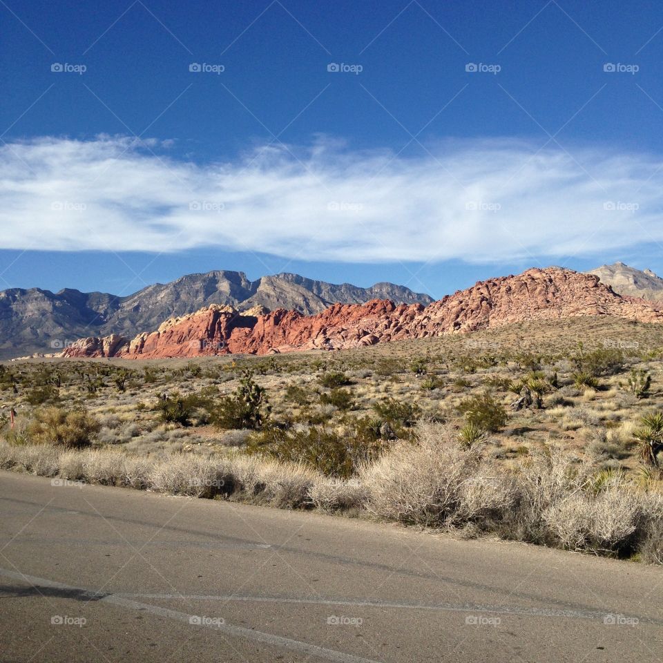 Red rock canyon. Red rock canyon