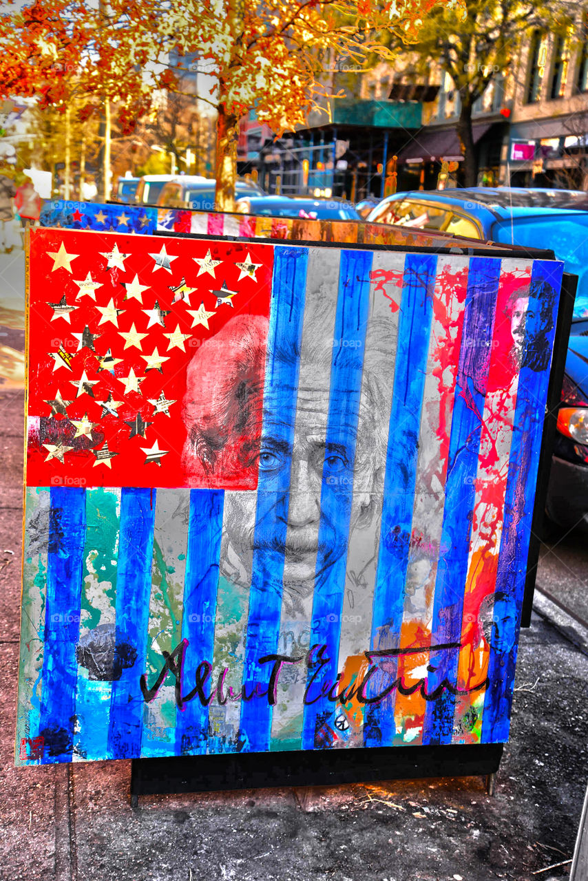 street art. downtown Soho