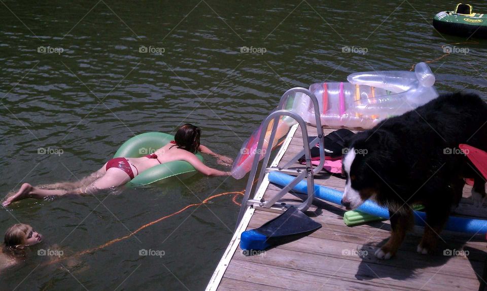 Relaxing At The Lake