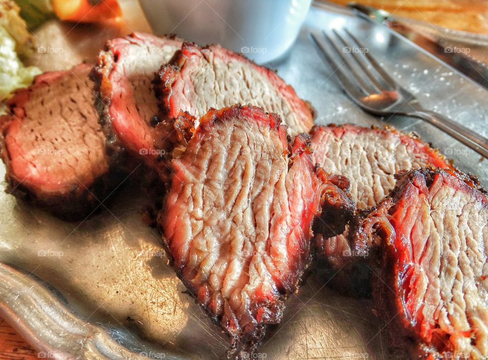 Texas Barbecue. Beef Brisket