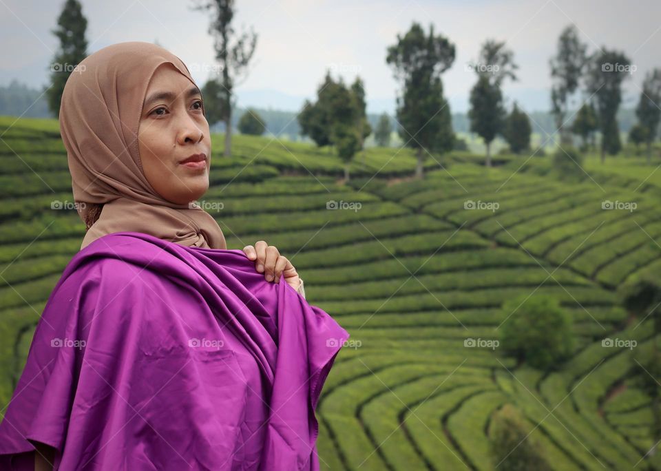 one day in tea plantation