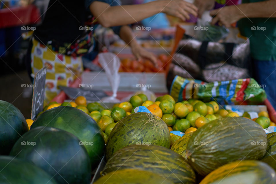 Eligiendo la fruta