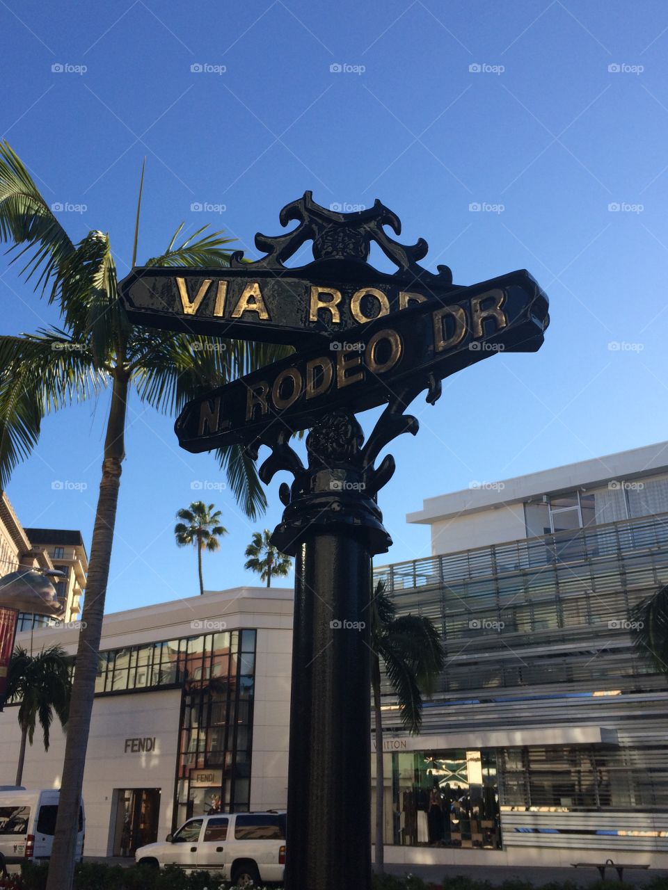 Rodeo Drive Street Signs