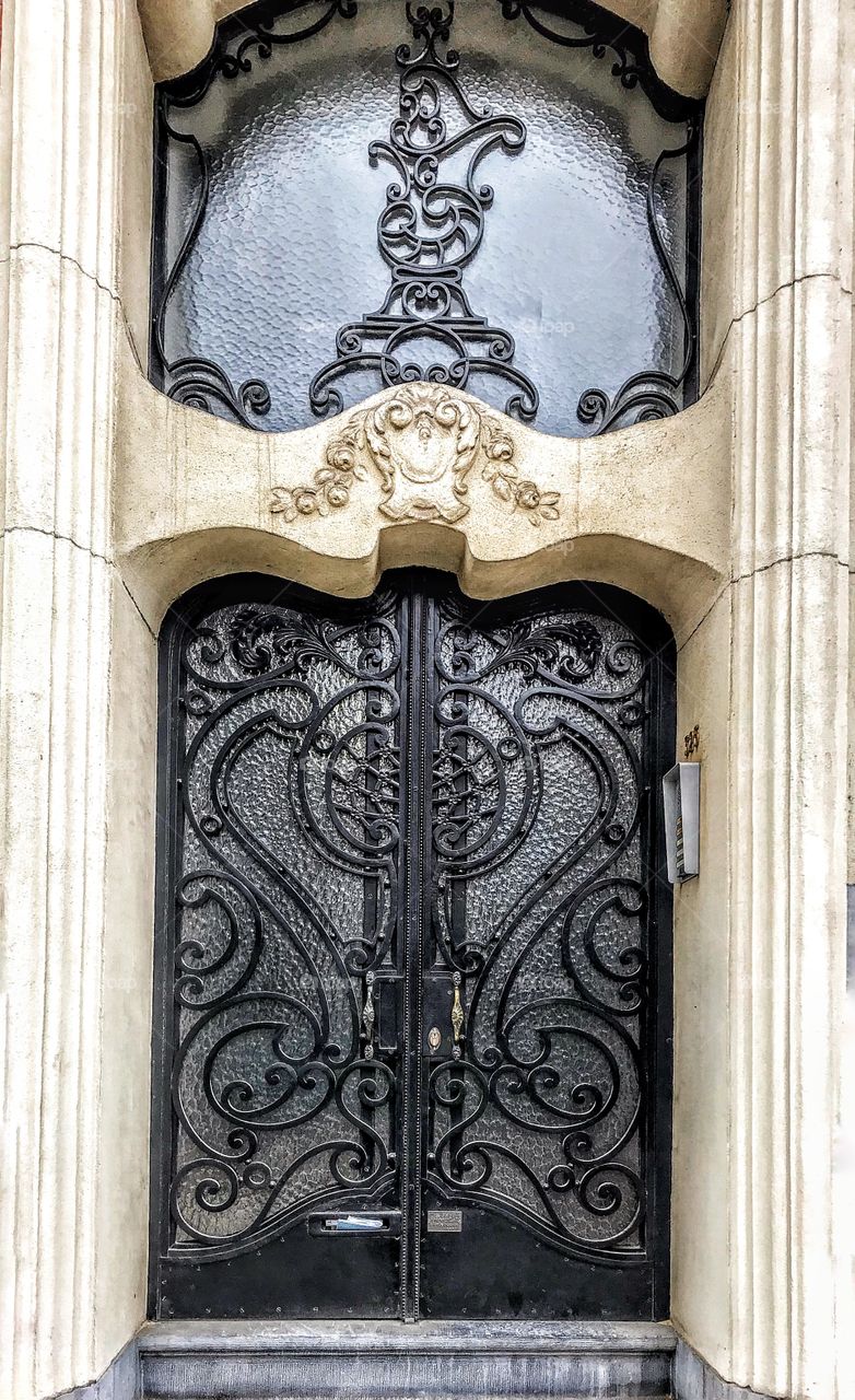 Jugendstil / Art Nouveau / Turn-of-the Century Style Door