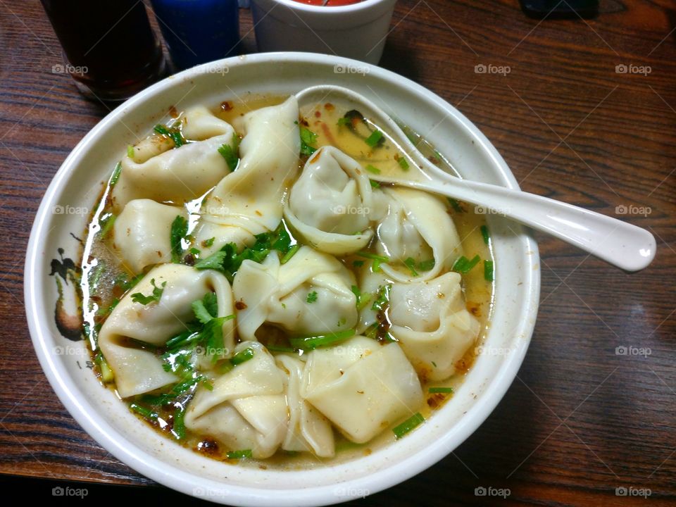 Delocious Wanton soup recipe from China