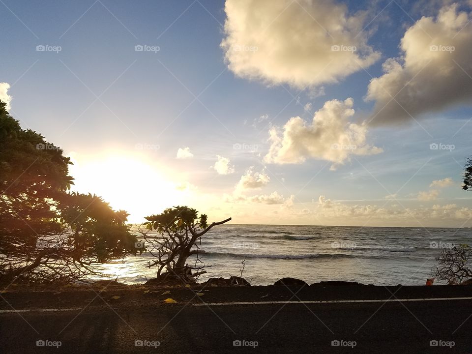 Sunset, Water, Beach, Dawn, Landscape